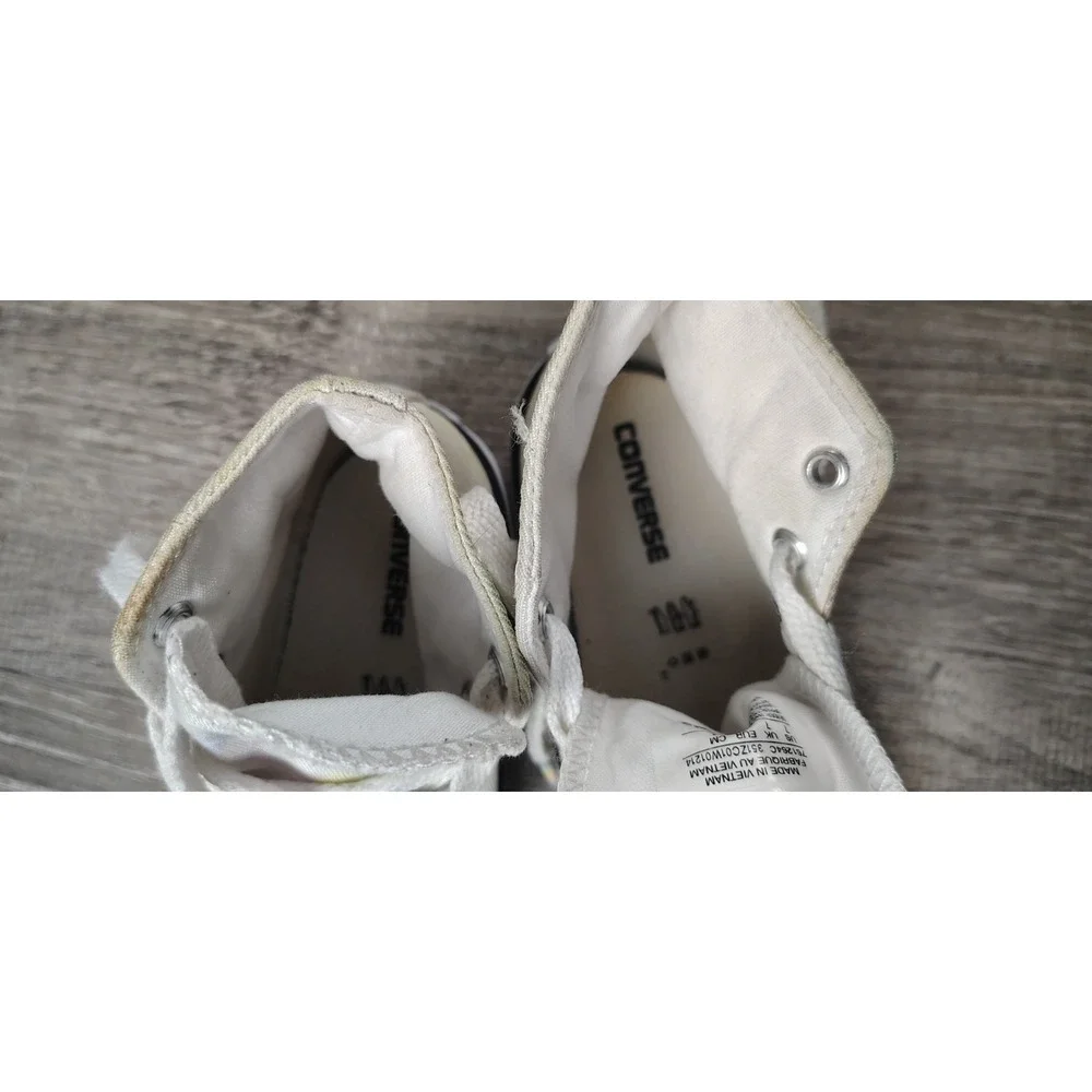 Baby Converse High Tops Multicolor Tiny‎ 7 PREOWNED Distressed Logo 761264C